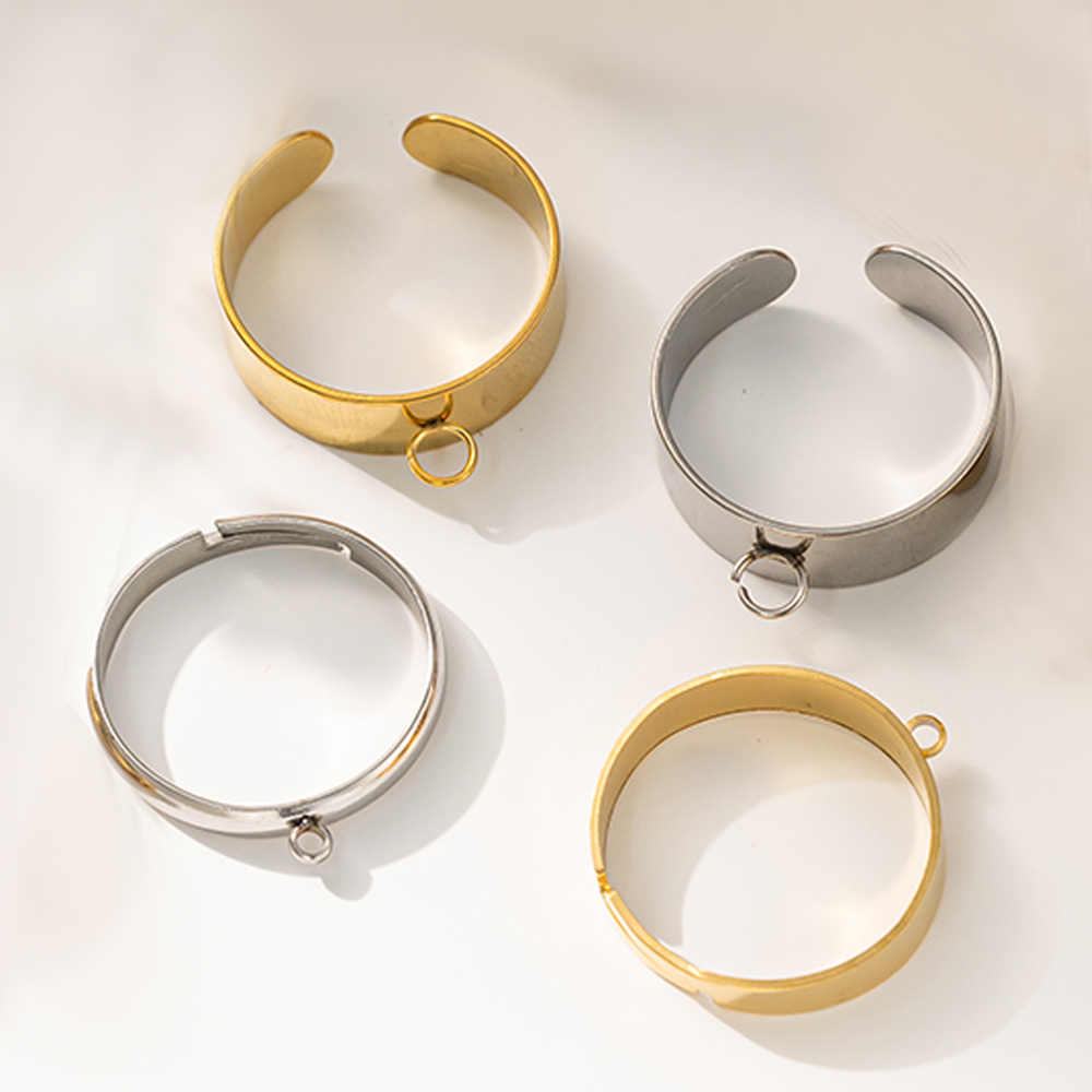 5pcs/Lot Stainless Steel Gold  - Jewelry Making Ring Tool review and price