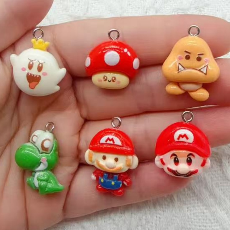 10pcs resin cartoon pendant, D - Jewelry Making Jewelry review and price