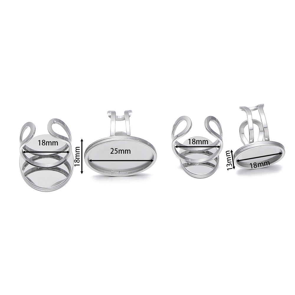 5Pcs/Lot Stainless Steel Open  - Jewelry Making Ring Tool review and price