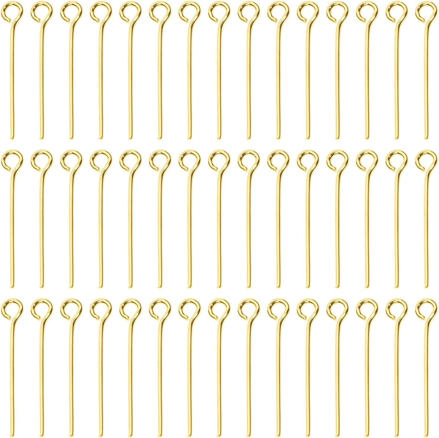 200PCS 16 20 30mm Mini Metal W - Jewelry Making Eye Pins review and price