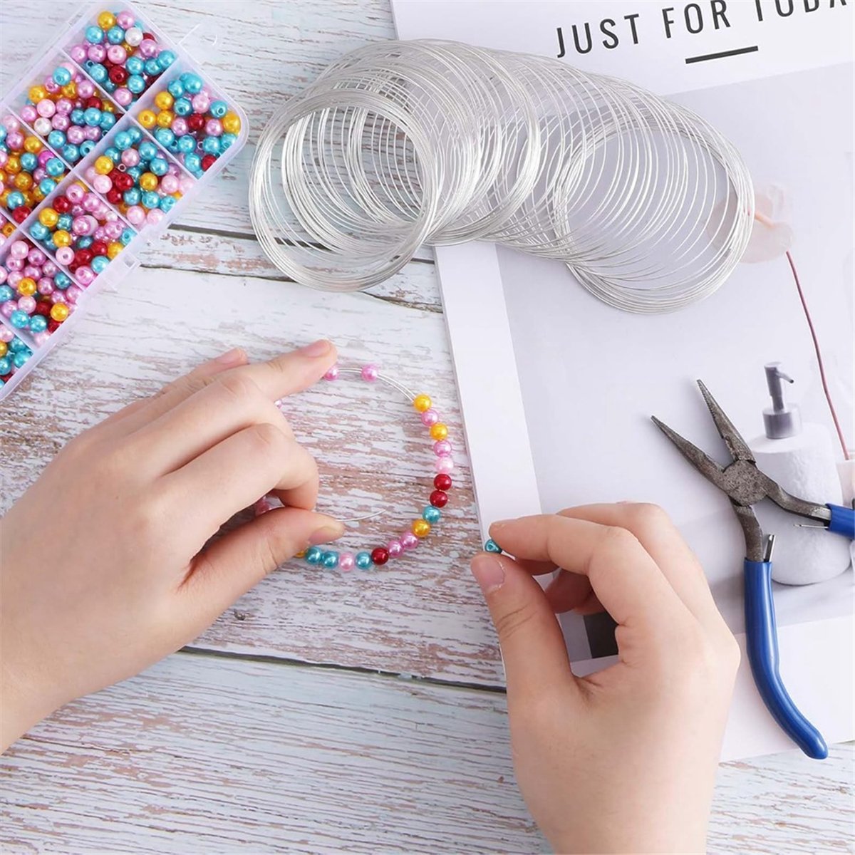 A008 100 Loop Jewelry Wire, Me - Memory Wire Bracelet review and price