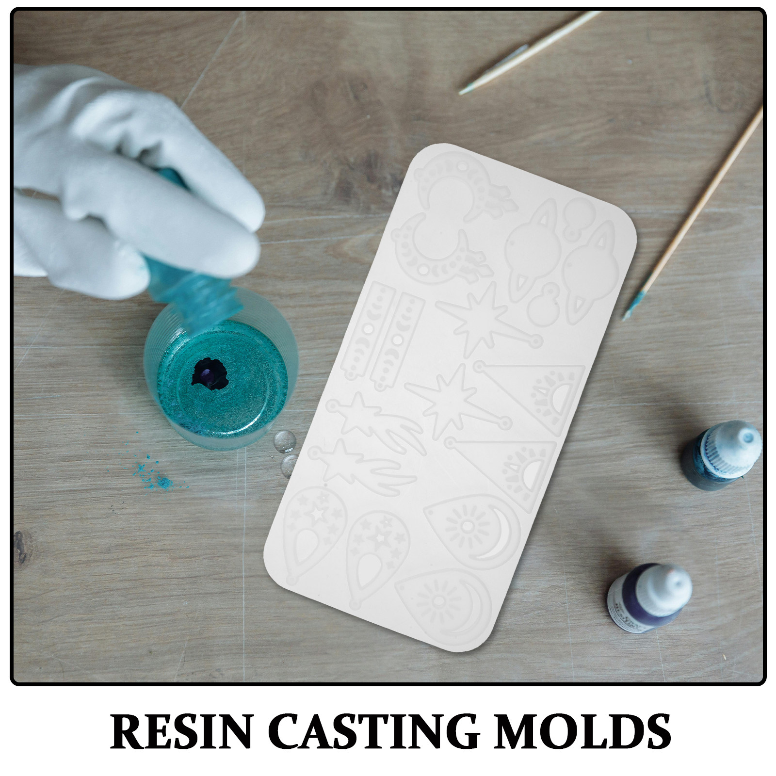 Epoxy Resin Jewelry Molds Sili - Resin Mold Jewelry review and price