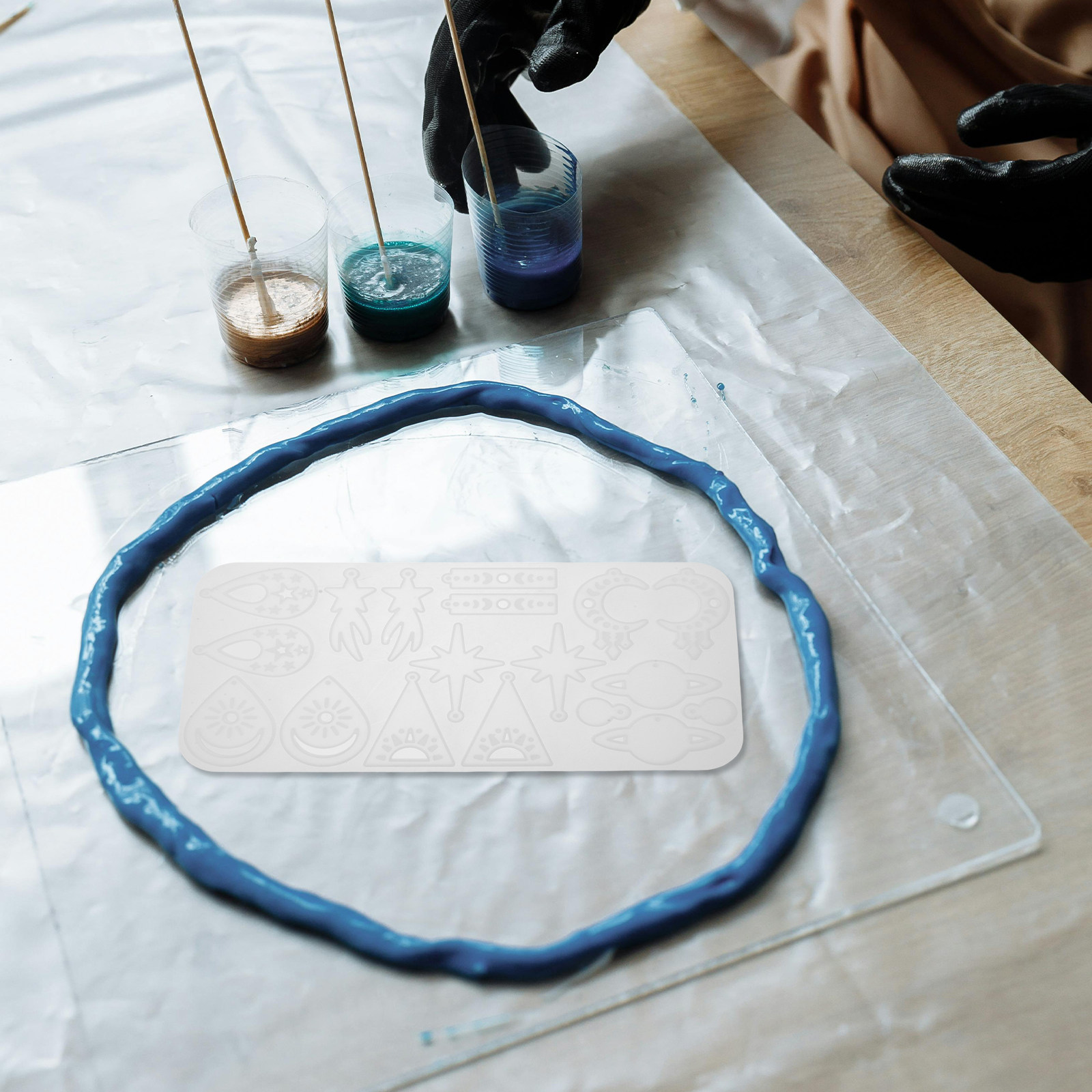 Epoxy Resin Jewelry Molds Sili - Resin Mold Jewelry review and price