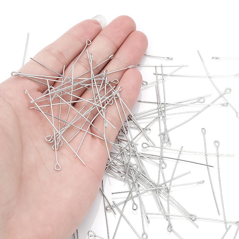 14 18 20 25 30 35 45 50 60 70m - Jewelry Making Eye Pins review and price