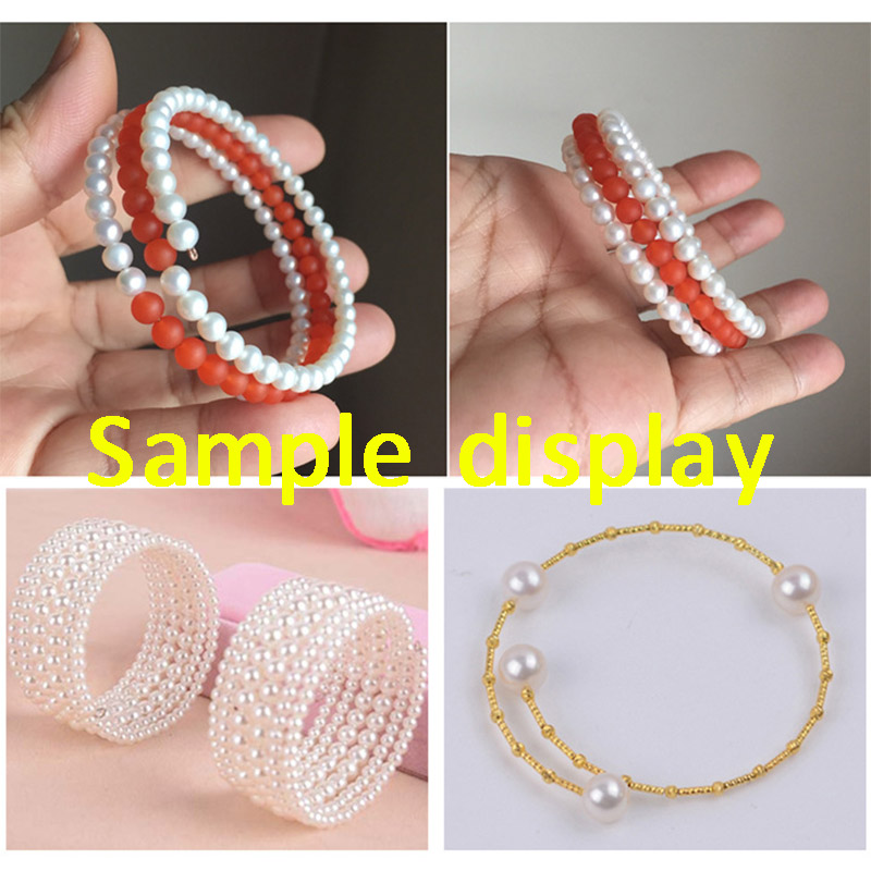 100 Loops Gold Steel Color Mem - Memory Wire Bracelet review and price